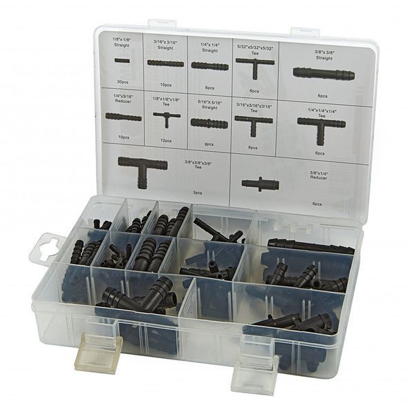 Комплект конектори за вакуум тръбички 113 бр.