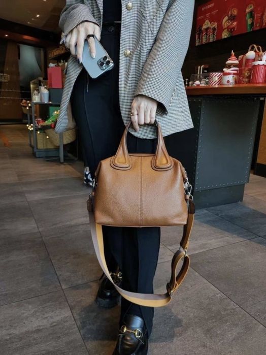 Сумка мессенджер натуральная кожа