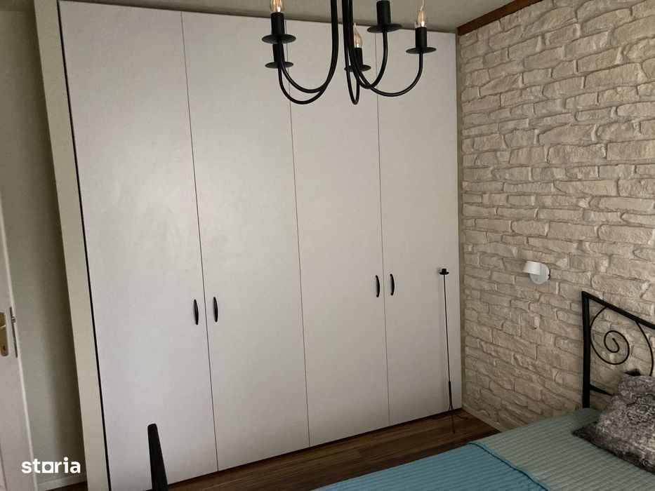 Apartament 2 camere, mobilat, etaj 1, balcon