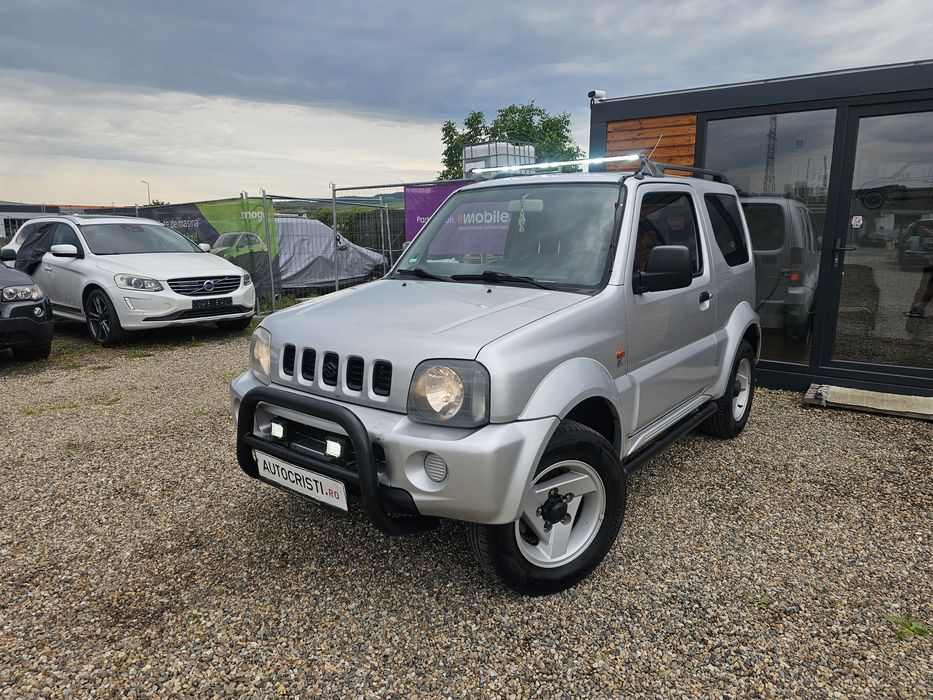 Suzuki jimny 1.3 Benzina 4x4 cu reductor Aer condiționat, Jante  Cârlig  Posibil rate *