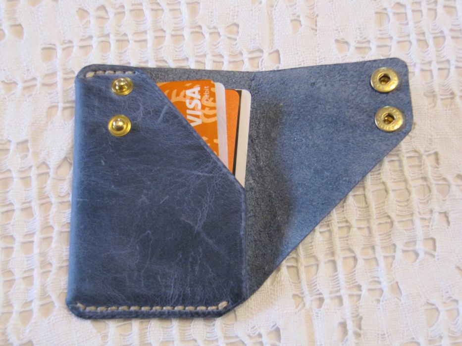 Portcard piele handmade