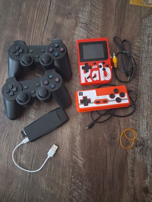 Мега-Набор Игр: Game Stick 4K + Приставка Sup + UNO + Подарки