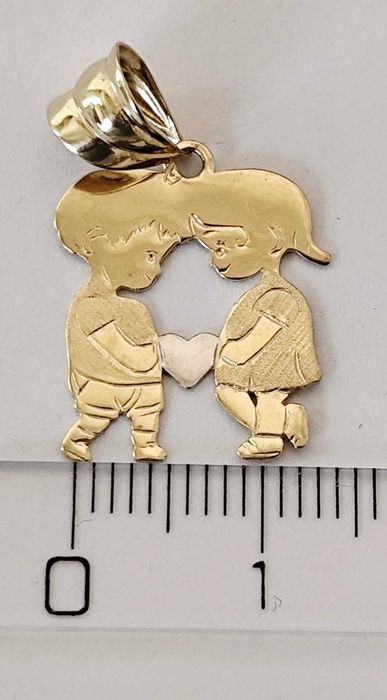 Pandantiv aur 14K - Copilasi , 1.14 gr. (AG35 B 34715.7) Garantie 2 ani !