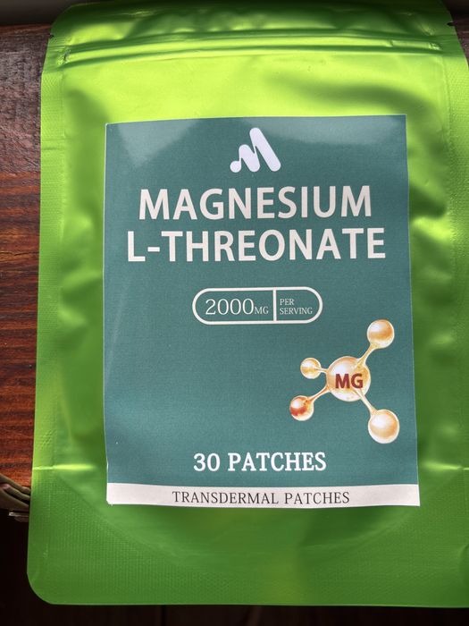 Магнезий L-Треонат 2000 mg + витамин D3 – 30 трансдермални пластира