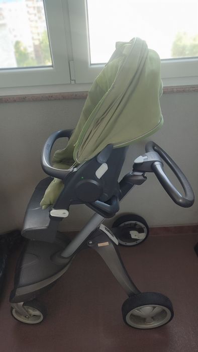Бебешка Количка Stokke зелен цвят