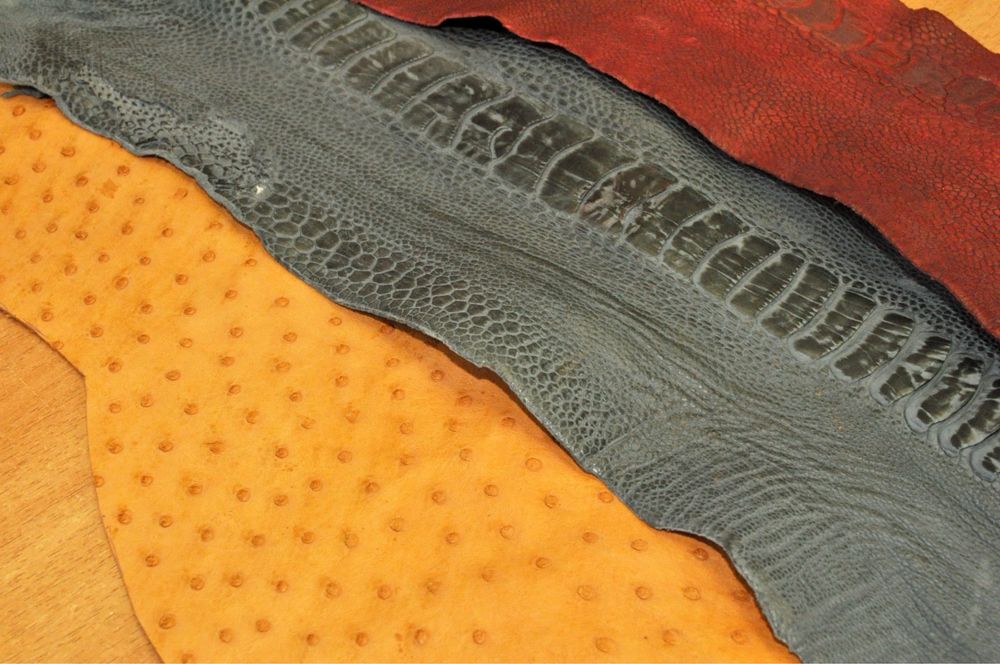 20мм Ремешок из страуса .