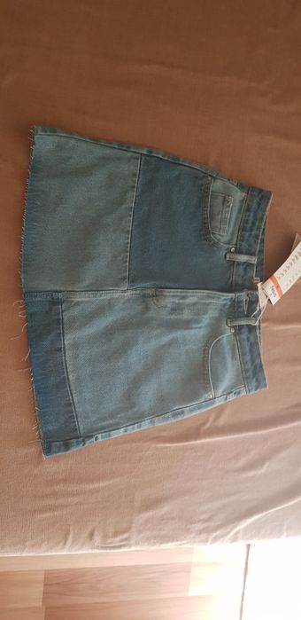 Fusta denim sinsay, noua, marimea 34