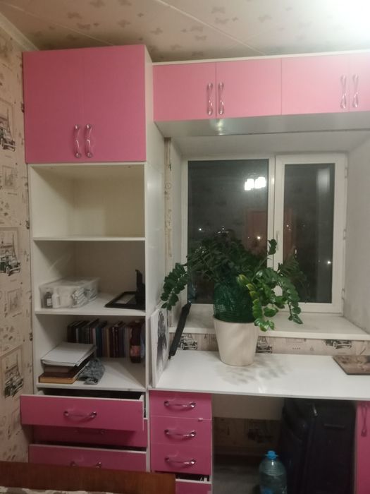 Шкаф стол для девочки