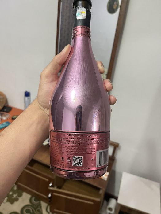 Пустая бутылка Armand de Brignac Rosé оригинал