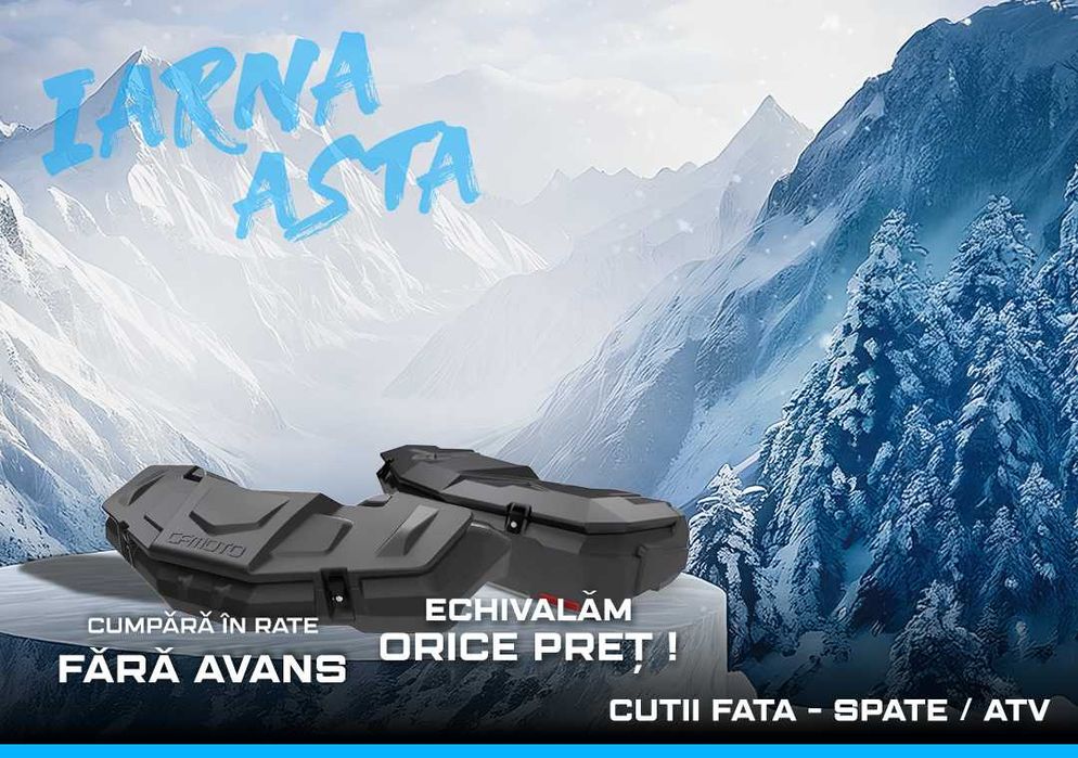 Cutii plastic spate / fata ATV (CFMOTO, LINHAI, CAN AM, TGB)