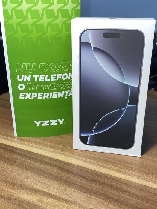 iPhone 16 Pro Max • 256 GB • White Titanium