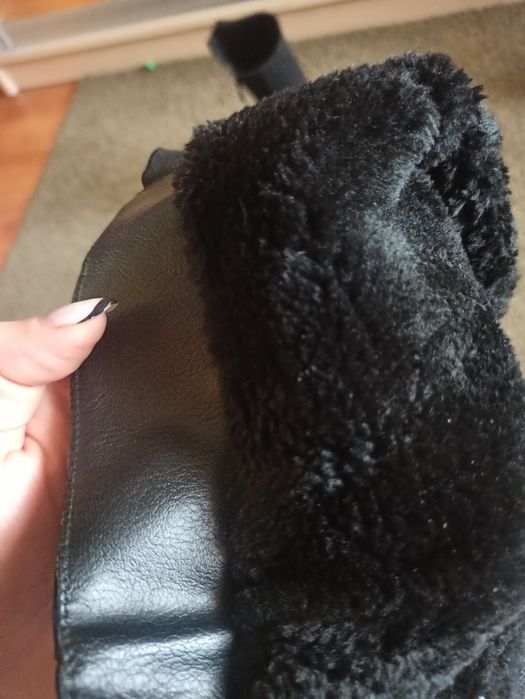 Зимние сапоги набук