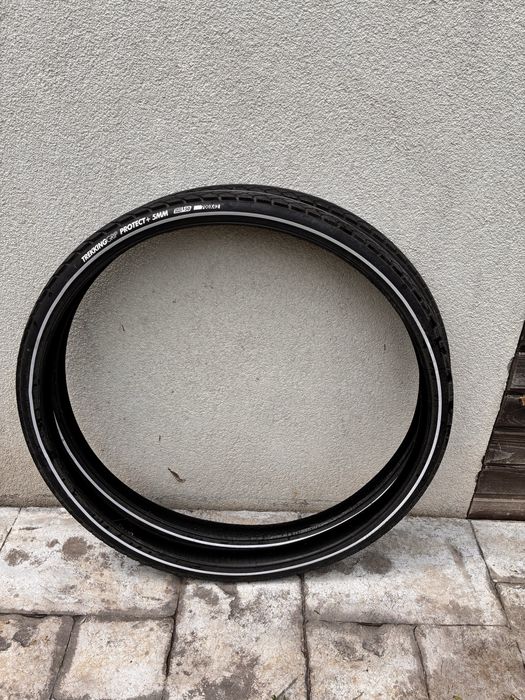 Vand set cauciucuri bicicleta Decathlon 700x42