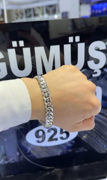 Серебряный браслет 50гр