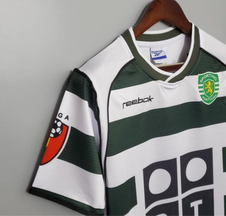 Tricou de fotbal C. Ronaldo #28 Sporting CP, sezon 2002/2003, RETRO