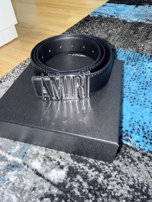 Blugi chrome hearts negri + curea amiri gratis