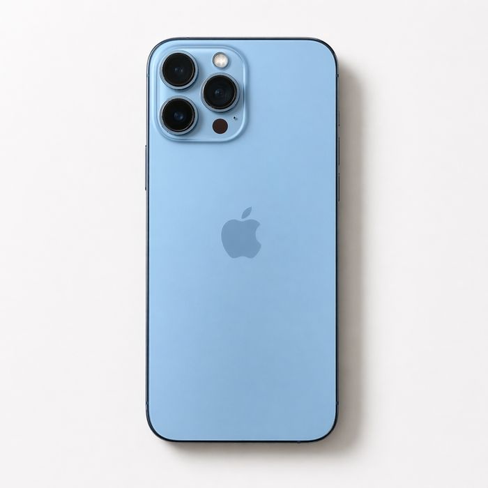 iPhone 13 Pro Max 256GB Sierra Blue • 91% Battery • Перфектен + Кутия