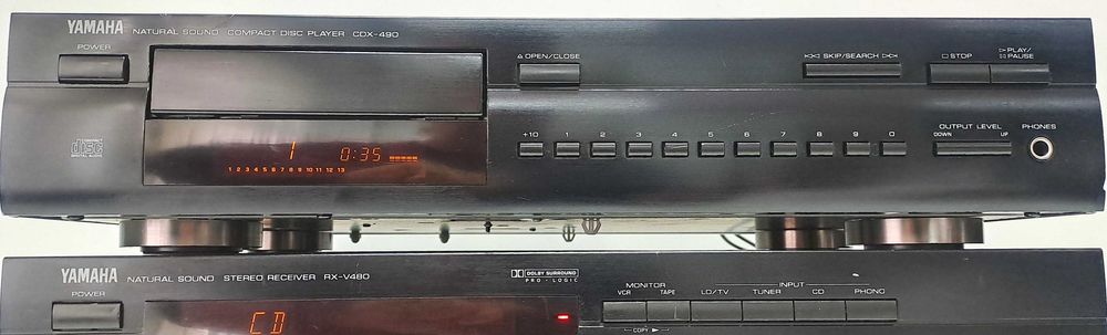 CD Player Yamaha CDX-490 Tehnologie 1-Bit MASH Optical pt Amplificator