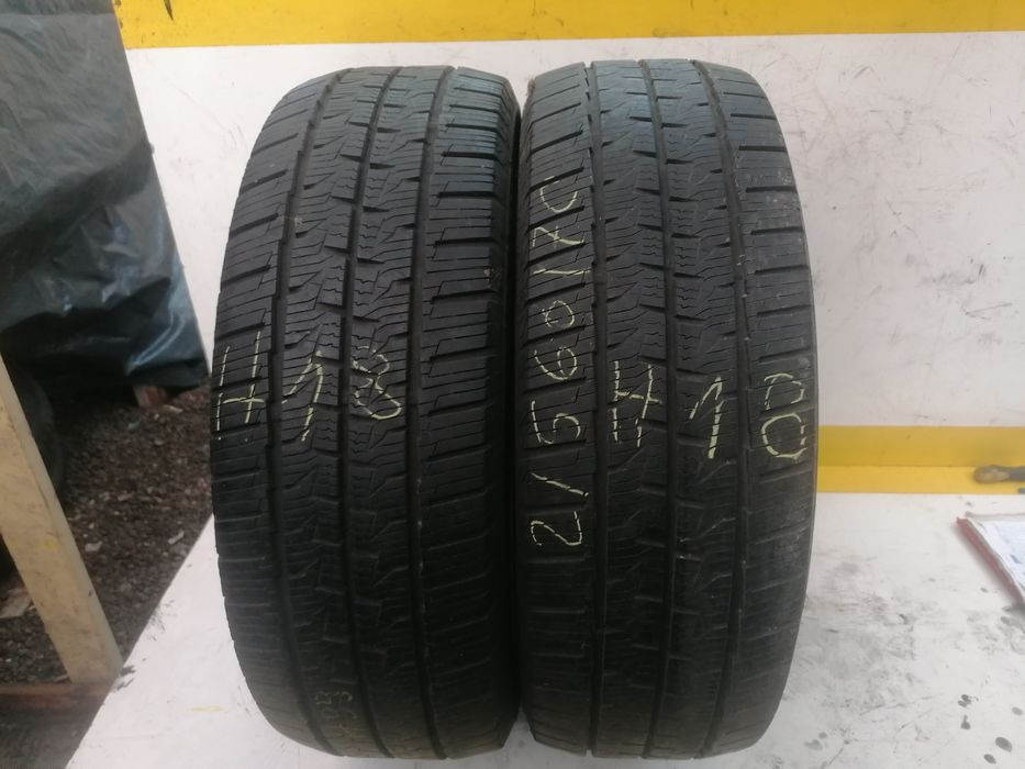 215/60/17 C 2x Continental allsezon dot 2622.  7,,02mm