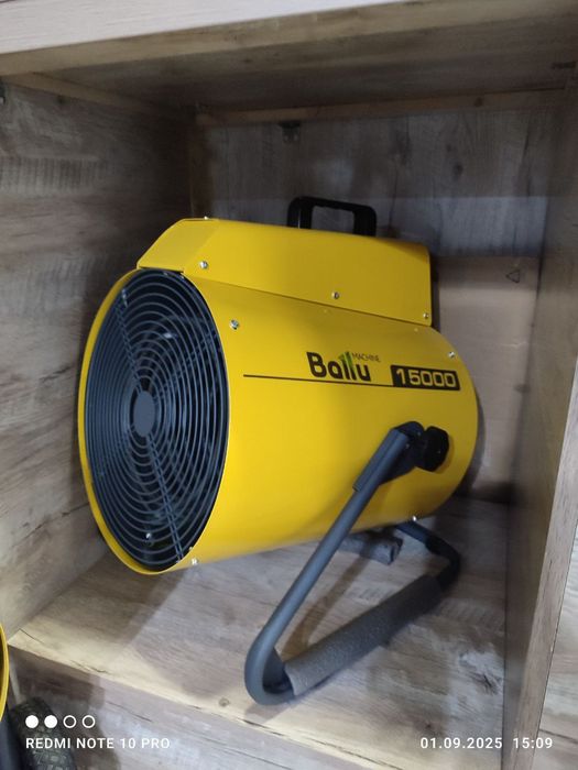 Пушка электрическая тепловая