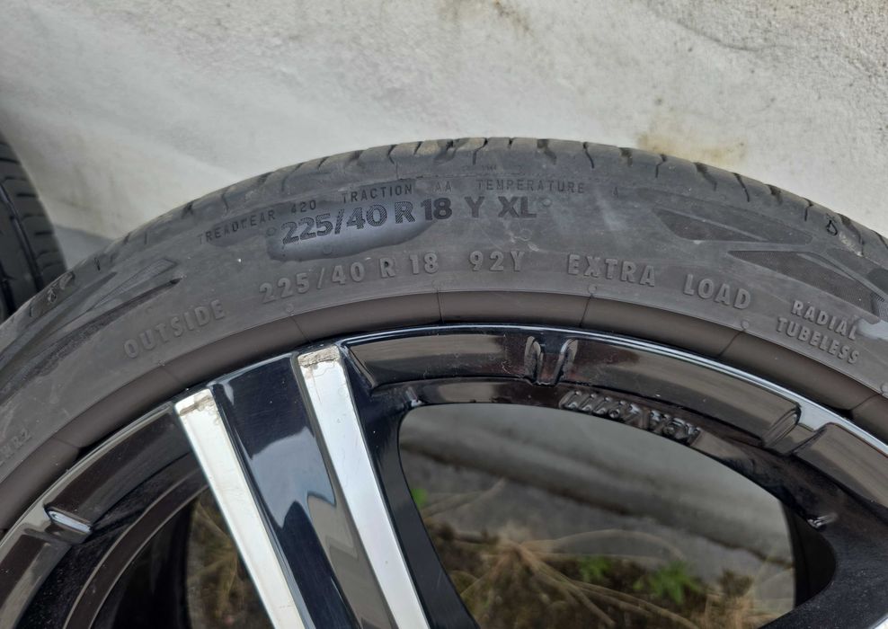 Jante 18" cu cauciucuri Continental Eco Contact 6