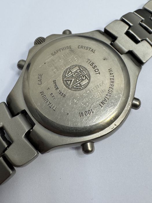 Ceas Tissot T 671, titanium chronograph. Swiss mase eta.