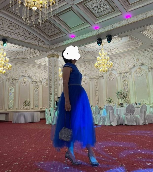 Платье вечернее, бальное, пачка, пышное