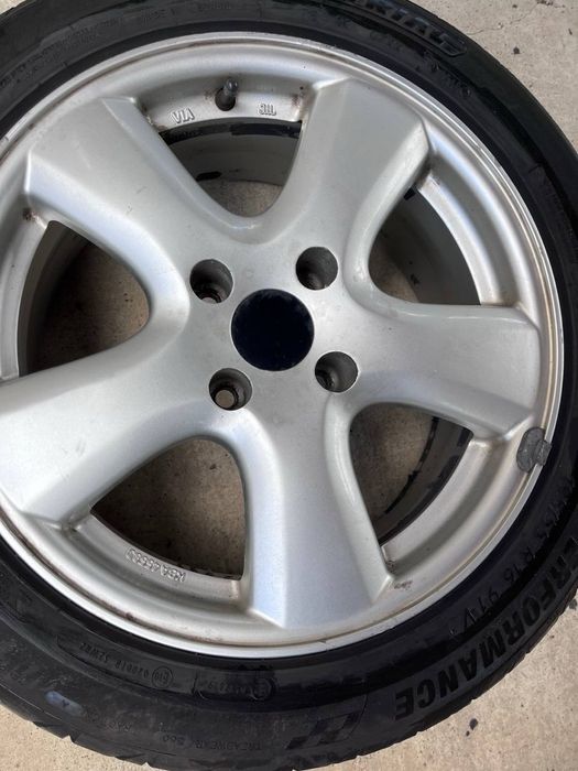 Set 4 roți Peugeot 16” 6.5J + anvelope Tigar 195/55 R16 | DOT 2019