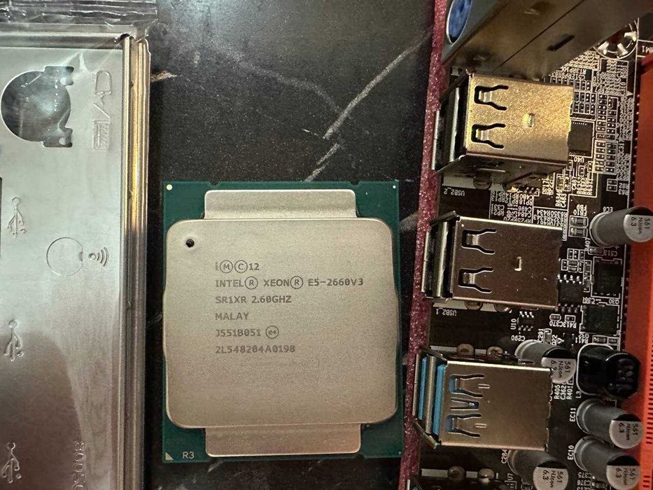 Игровой Комплект - X99  + Intel xeon e5 2660v3 +16gb ddr