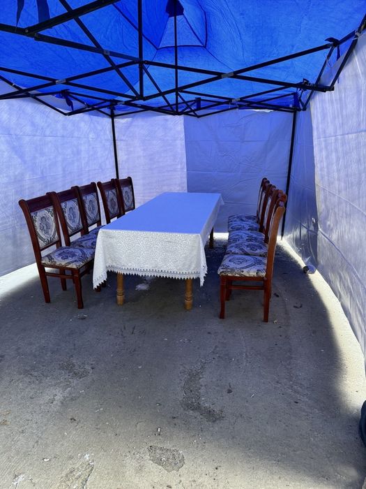 Prokat Stol Stul Naves Yoni oʻraladigan Prakatga beramiz Zontik Pechka