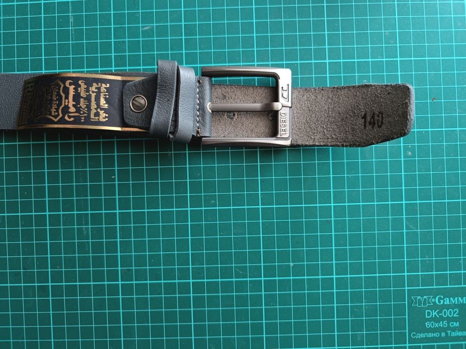 Ремень кожаный.Производство Египет.
