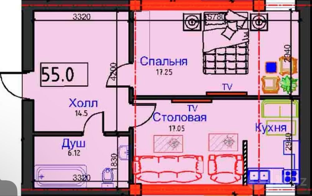 Срочно квартира сотилади