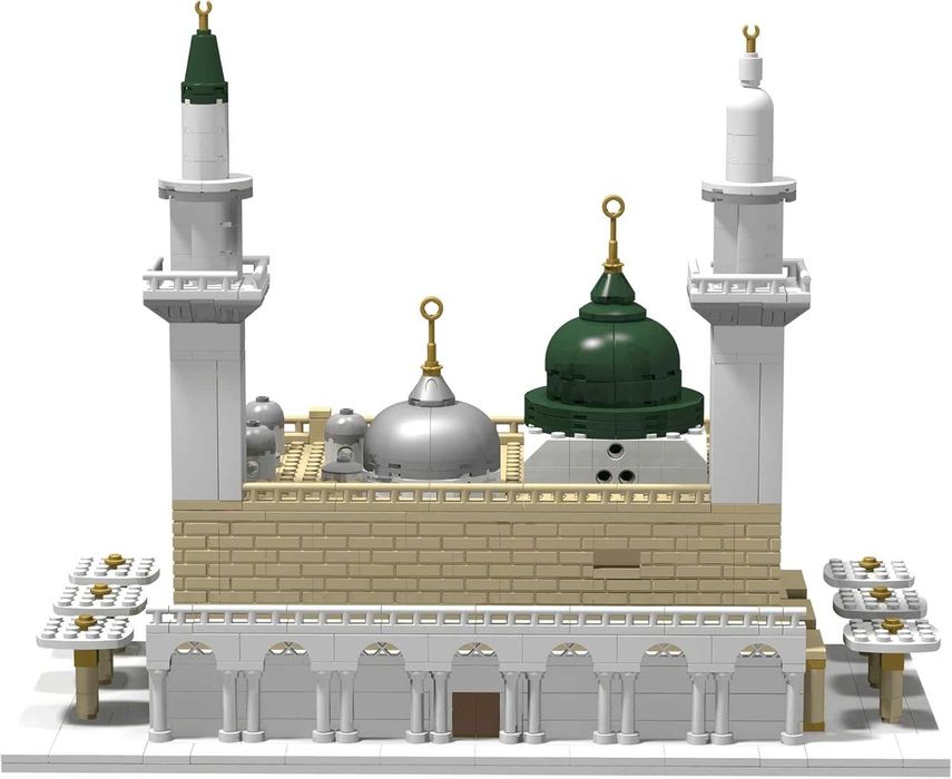 DEENBLOCKS™ Джамия Набави | Образователна ислямска играчка с блокчета