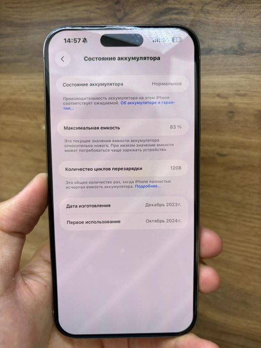 Iphone 15 pro max 256 гб