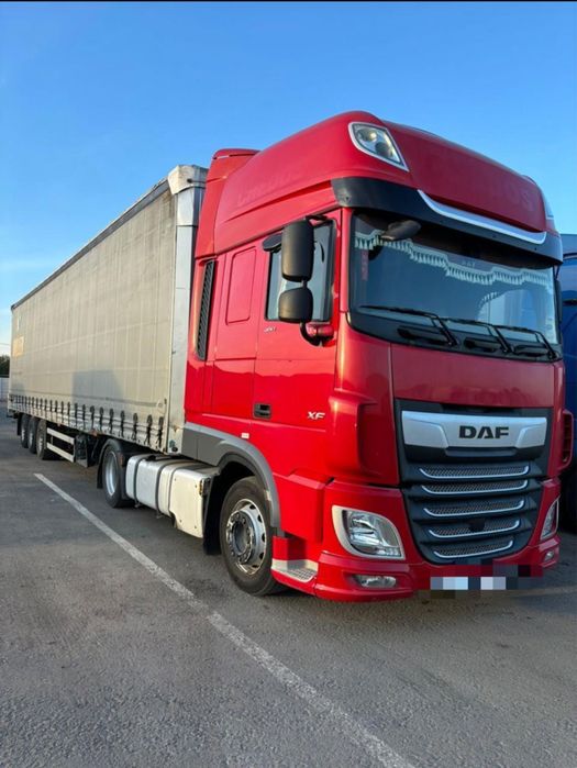 Даф евро 106, 2018года. 105куб. Прицеп 2009года.