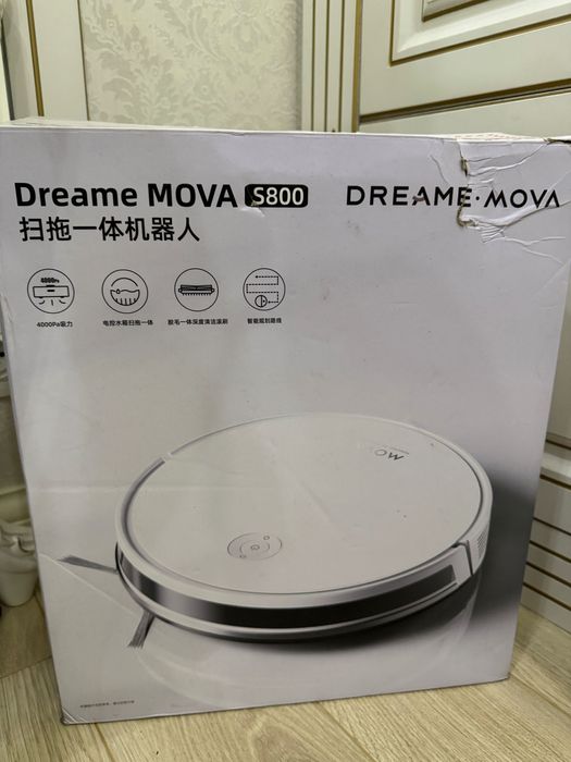 Продаётся робот-пылесос Dreame MOVA S800