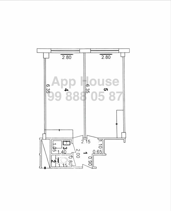 2 Комнаты 2/5/9 Тузель 2, Школа №255, 40 Лет Победы, Корзинка