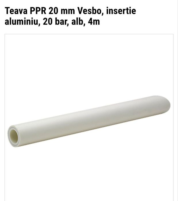Țeavă PPR Vesbo diverse dimensiuni