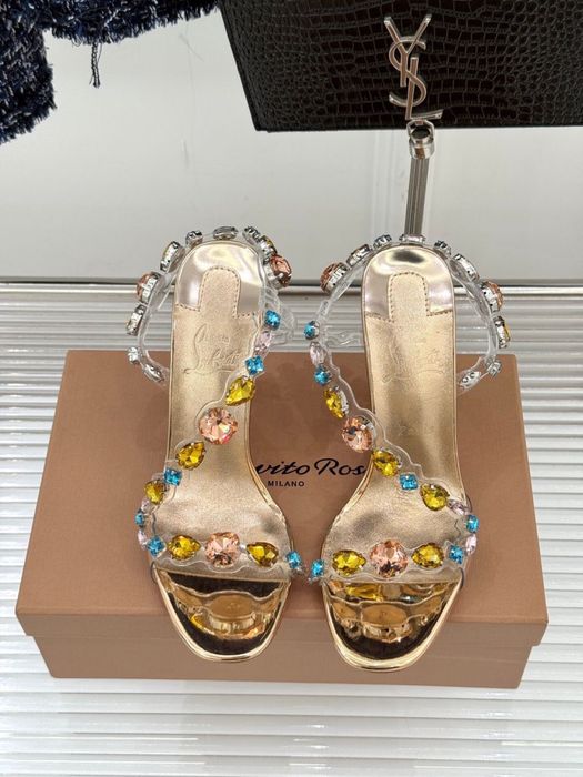 НОВ МОДЕЛ Дамски сандали Christian Louboutin