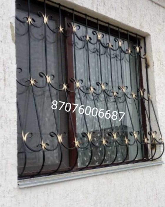 Недорогие решетки в Алматы