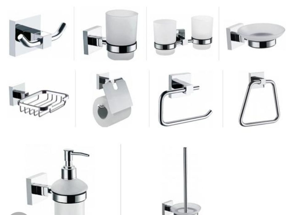 Установка аксессуаров для ванны и других местах