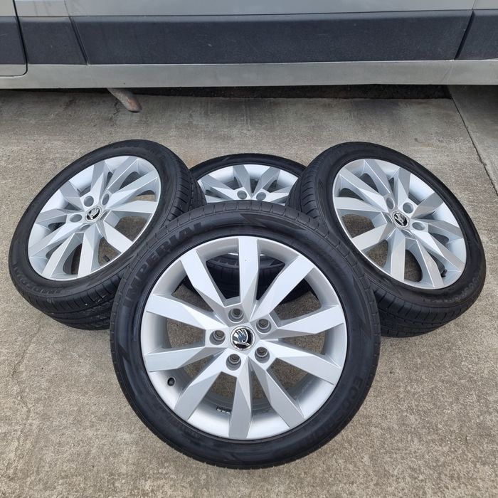 Jante/Roți "17 Originale Skoda Octavia 5x112