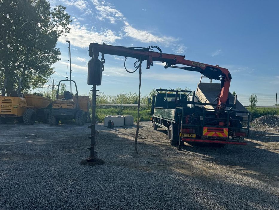 MAN 8.155 cu macara Palfinger