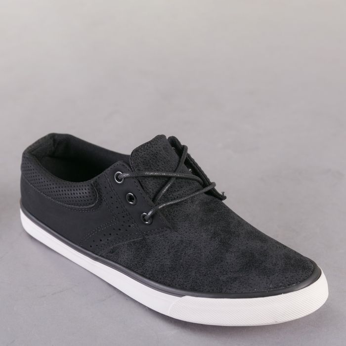 Adidași piele neagra întoarsă