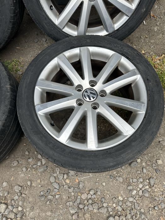 Jante  originale 17 5 112 Wv Passat Touran Saran Tiguan T ROC Jetta Golf 5 6 7 Audi Skoda Seat