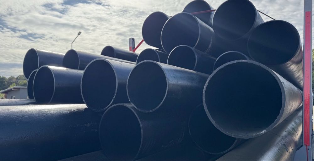 Vand teava metalica sudata elicoidal laminata noua si recuperata