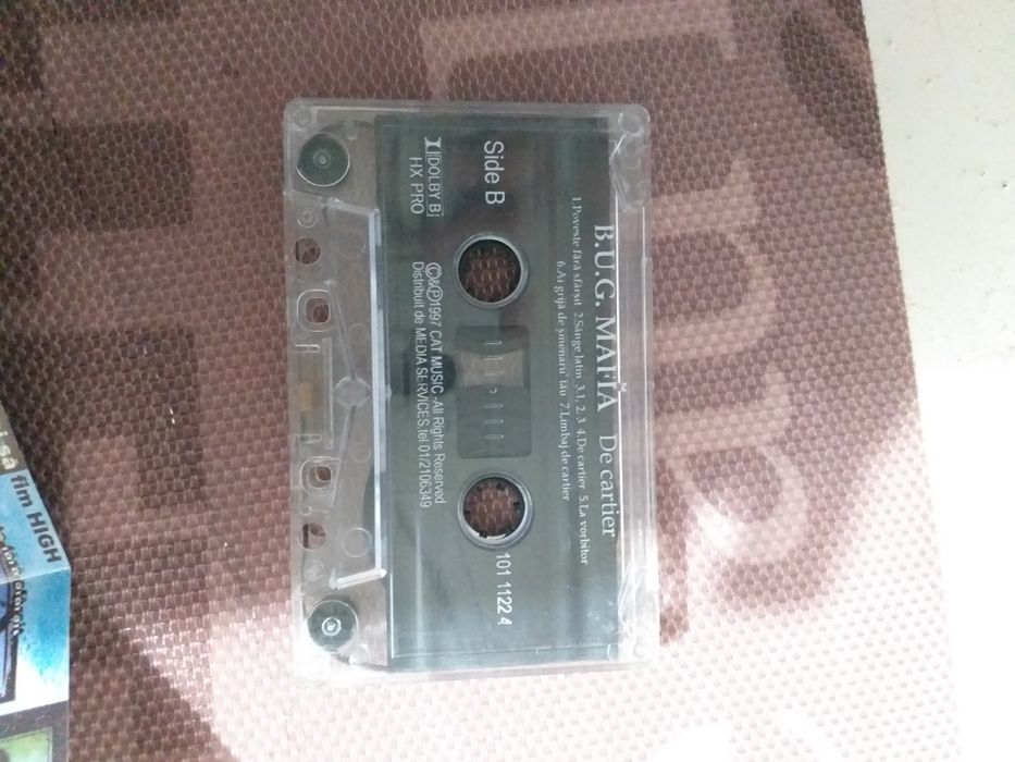 Caseta Audio Bug Mafia De Cartier Nou