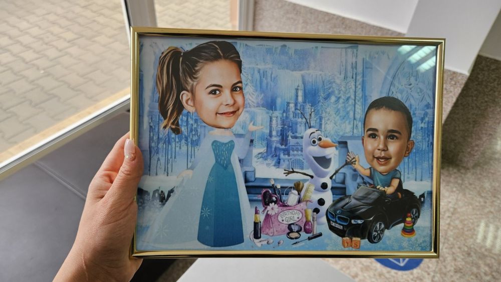 Персонализирани дигитални карикатури