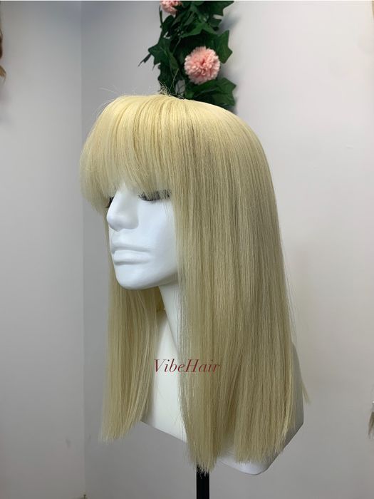 Peruca blond platinat