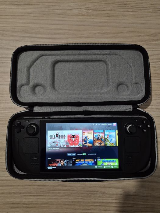 Steam Deck 256GB + microSD 256GB + Accesorii – Stare impecabilă
